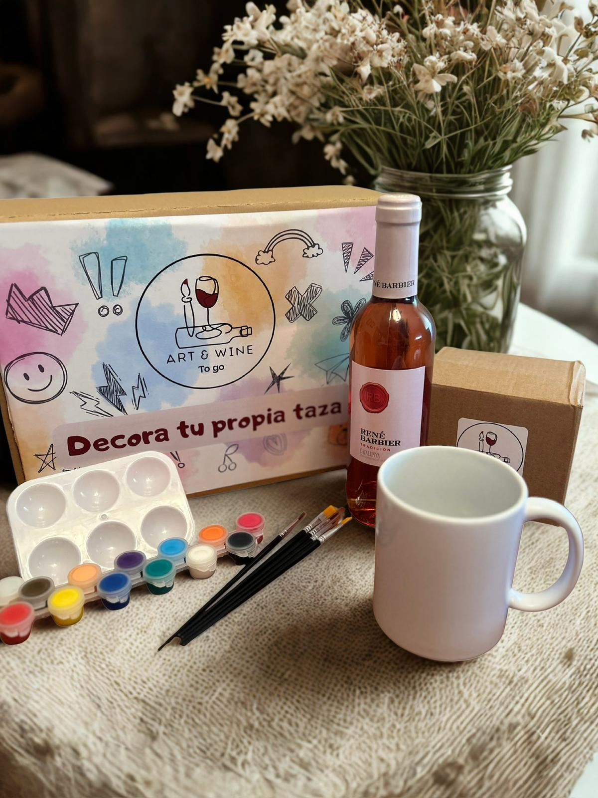 Pack Art & Wine To Go - Pack para llevar - Para 1 persona