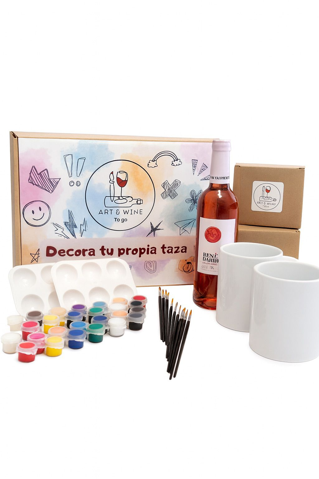 Pack Art & Wine To Go - Pack para llevar - Para 1 persona - Imagen 3