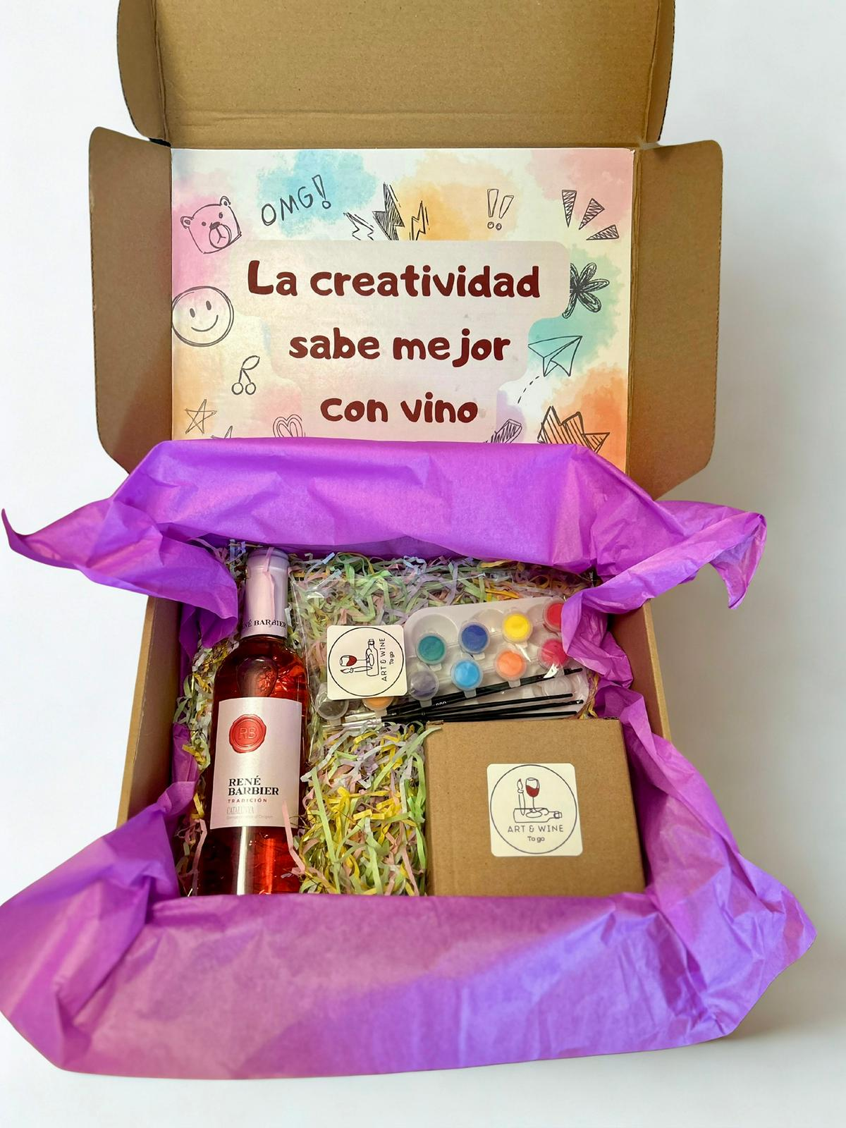 Pack Art & Wine To Go - Pack para llevar - Para 1 persona - Imagen 4
